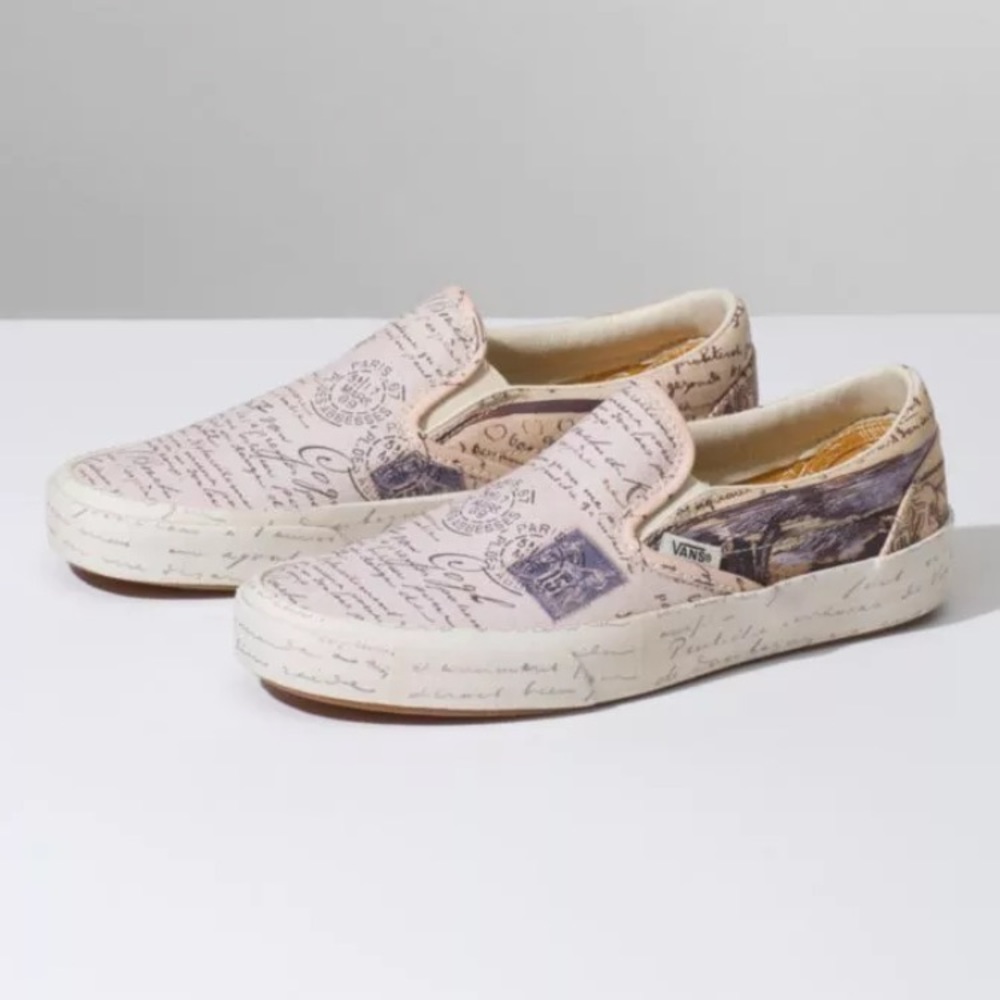 Vans Van Gogh The Letters Slip On Sneakers NWT - Picture 7 of 8